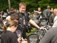 Zdjęcie: KM BIKERS LEGION LESZNO NA V ZLOCIE MOTOCYKLOWYM W ROGALINIE 09.06.2013.