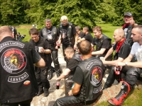 Zdjęcie: KM BIKERS LEGION LESZNO NA V ZLOCIE MOTOCYKLOWYM W ROGALINIE 09.06.2013.