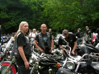 Zdjęcie: KM BIKERS LEGION LESZNO NA V ZLOCIE MOTOCYKLOWYM W ROGALINIE 09.06.2013.