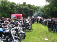 Zdjęcie: KM BIKERS LEGION LESZNO NA V ZLOCIE MOTOCYKLOWYM W ROGALINIE 09.06.2013.