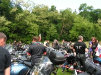 Zdjęcie: KM BIKERS LEGION LESZNO NA V ZLOCIE MOTOCYKLOWYM W ROGALINIE 09.06.2013.