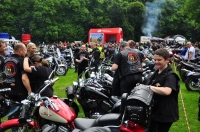 Zdjęcie: KM BIKERS LEGION LESZNO NA V ZLOCIE MOTOCYKLOWYM W ROGALINIE 09.06.2013.