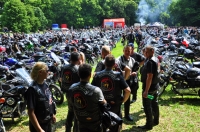 Zdjęcie: KM BIKERS LEGION LESZNO NA V ZLOCIE MOTOCYKLOWYM W ROGALINIE 09.06.2013.