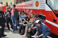 Zdjęcie: Akcja oddawania krwi-11.08.2013r. - GM STOP ŚMIERCI KOŚCIAN