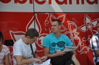 Zdjęcie: Akcja oddawania krwi-11.08.2013r. - GM STOP ŚMIERCI KOŚCIAN