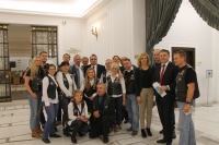 Zdjęcie: SEJM MOTOCYKLISTOM - BIKERSI W SEJMIE 21.11.2013.