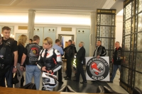 Zdjęcie: SEJM MOTOCYKLISTOM - BIKERSI W SEJMIE 21.11.2013.