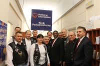Zdjęcie: SEJM MOTOCYKLISTOM - BIKERSI W SEJMIE 21.11.2013.