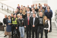 Zdjęcie: SEJM MOTOCYKLISTOM - BIKERSI W SEJMIE 21.11.2013.