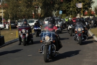 Zdjęcie: ZAKOŃCZENIE SEZONU MOTOCYKLOWEGO LESZNO 2015_wjazd na plac czII